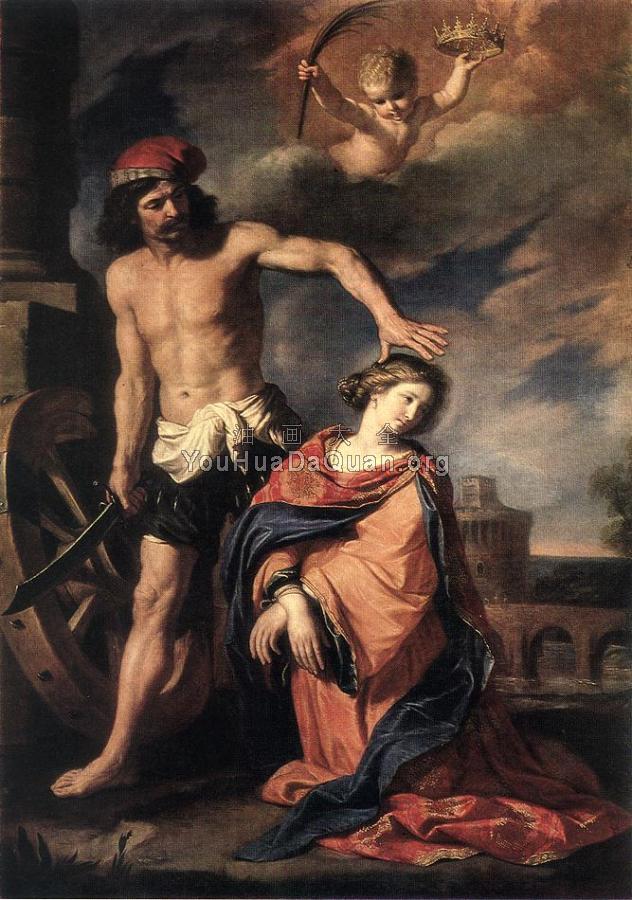 Martyrdom of St Catherine - 圭尔奇诺